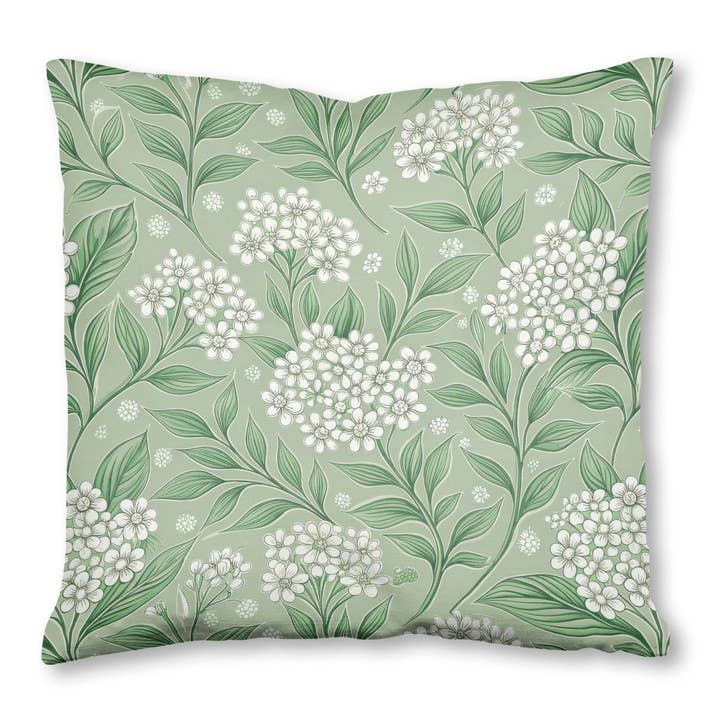 Blue and Green Vintage 2 - Throw Pillow 26x26 for wholesale by FabricSmiths
