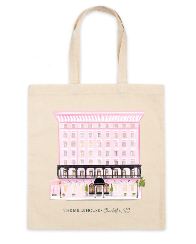 Rebecca Illustrated - Wholesale Tote Bag - Women's - THE MILLS HOUSE - Tote Bag0