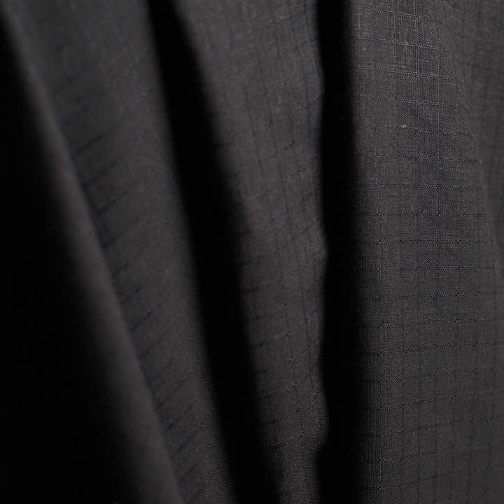 Little Tile Deep Charcoal Fabric for wholesale by Atelier Brunette - Fabrics & Sewing Patterns Shop