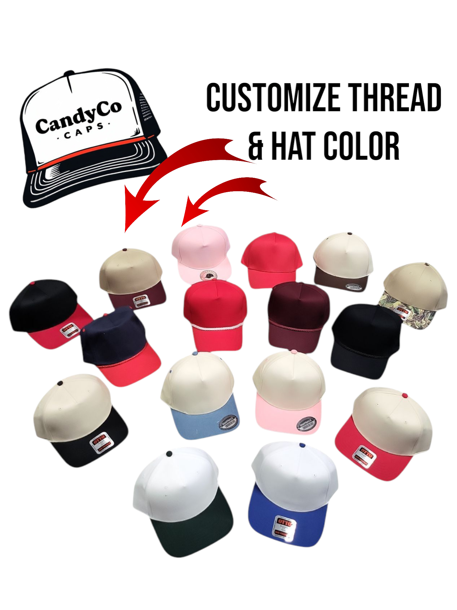 The Candy Collections - Wholesale Trucker Hat - Unisex - God bless America 4th July Embroidered cap trucker Hat  4