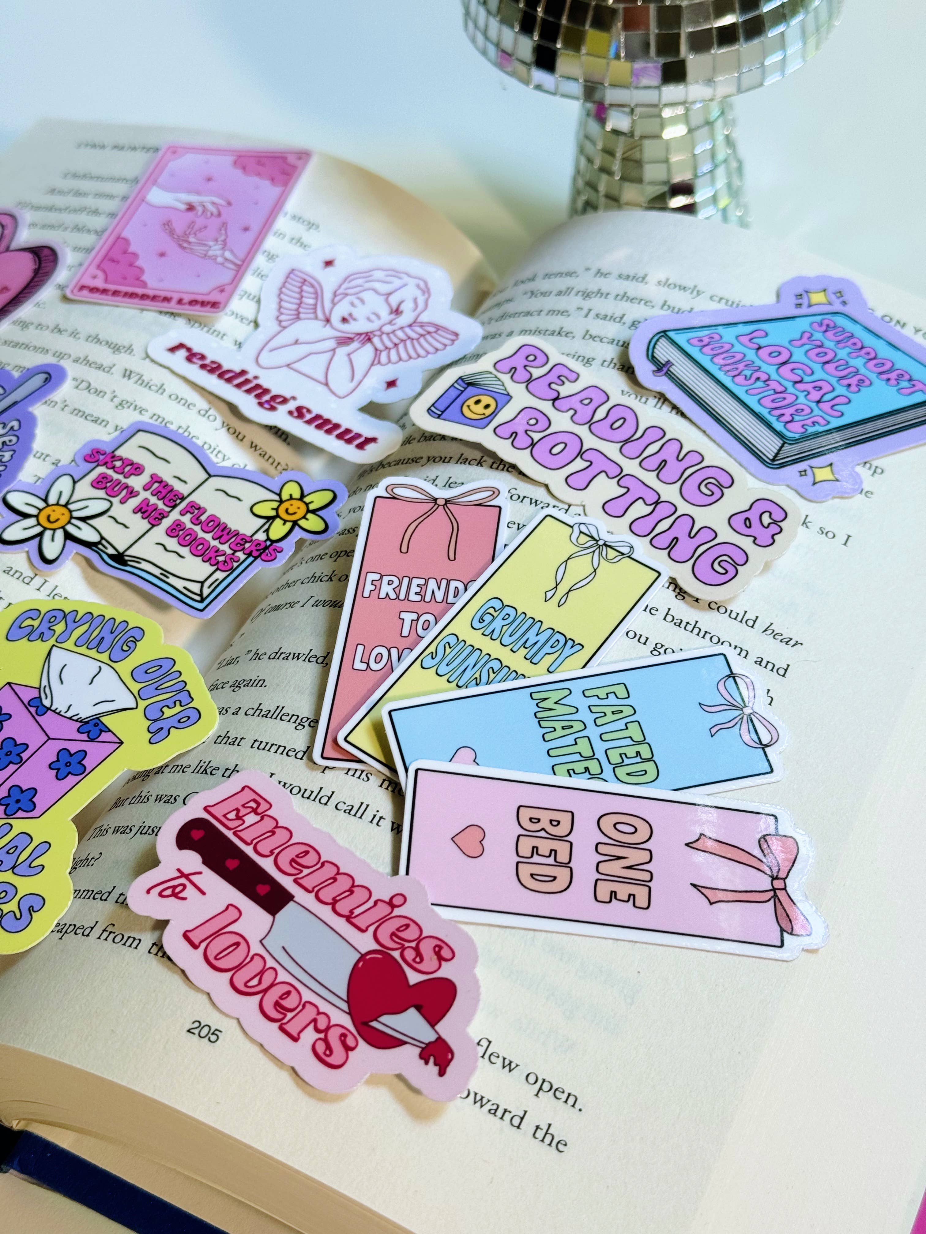 Cosmic Paper Studio - Wholesale Sticker - Support your local bookstore Sticker1