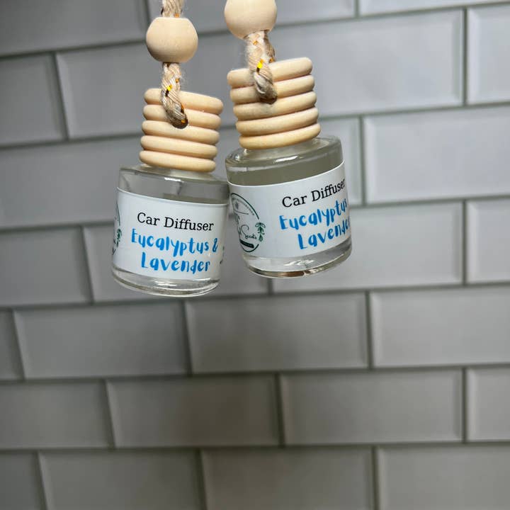 MJ’s Royal Scents - Wholesale Reed Diffuser - Eucalyptus and Lavender Car Diffuser2