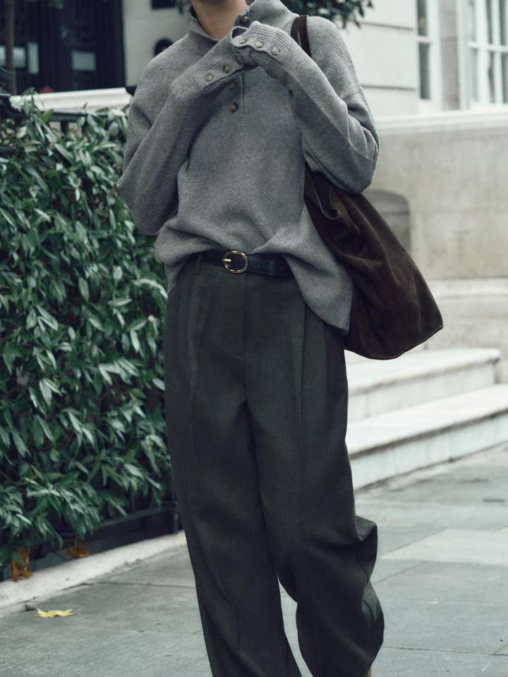 Marayn - Wholesale Knit Sweater - Women's - New AutumnWinter Russian Style Striped Knit Sweater9