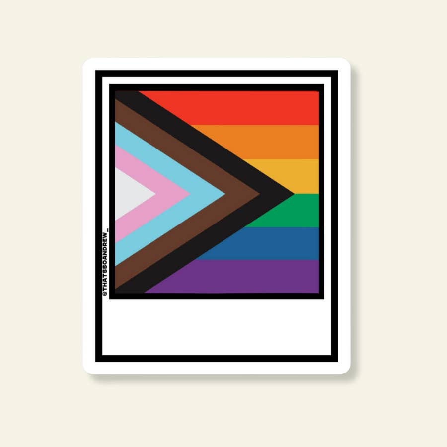 That’s So Andrew - Wholesale Sticker - Progressive Pride Sticker