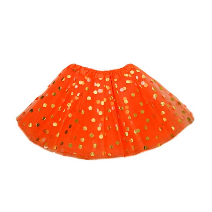 The Hair Bow Company - Wholesale Skirt – Women’s - Gold Polka Dot Adult Tutu10