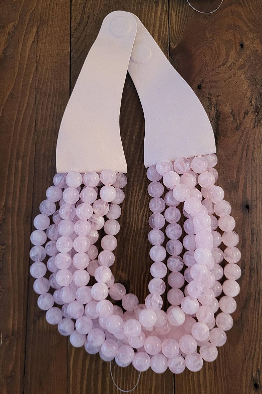 anbfashion - Wholesale Beaded/Pearl Necklace - NEW CHUNKY BEADED LAYERED NECKLACE JKN-1407