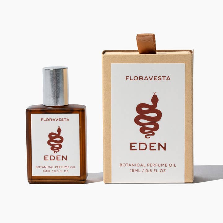 Eden Natural Perfume Oil Rollerball / Jasmine Sandalwood for wholesale by Flora Vesta