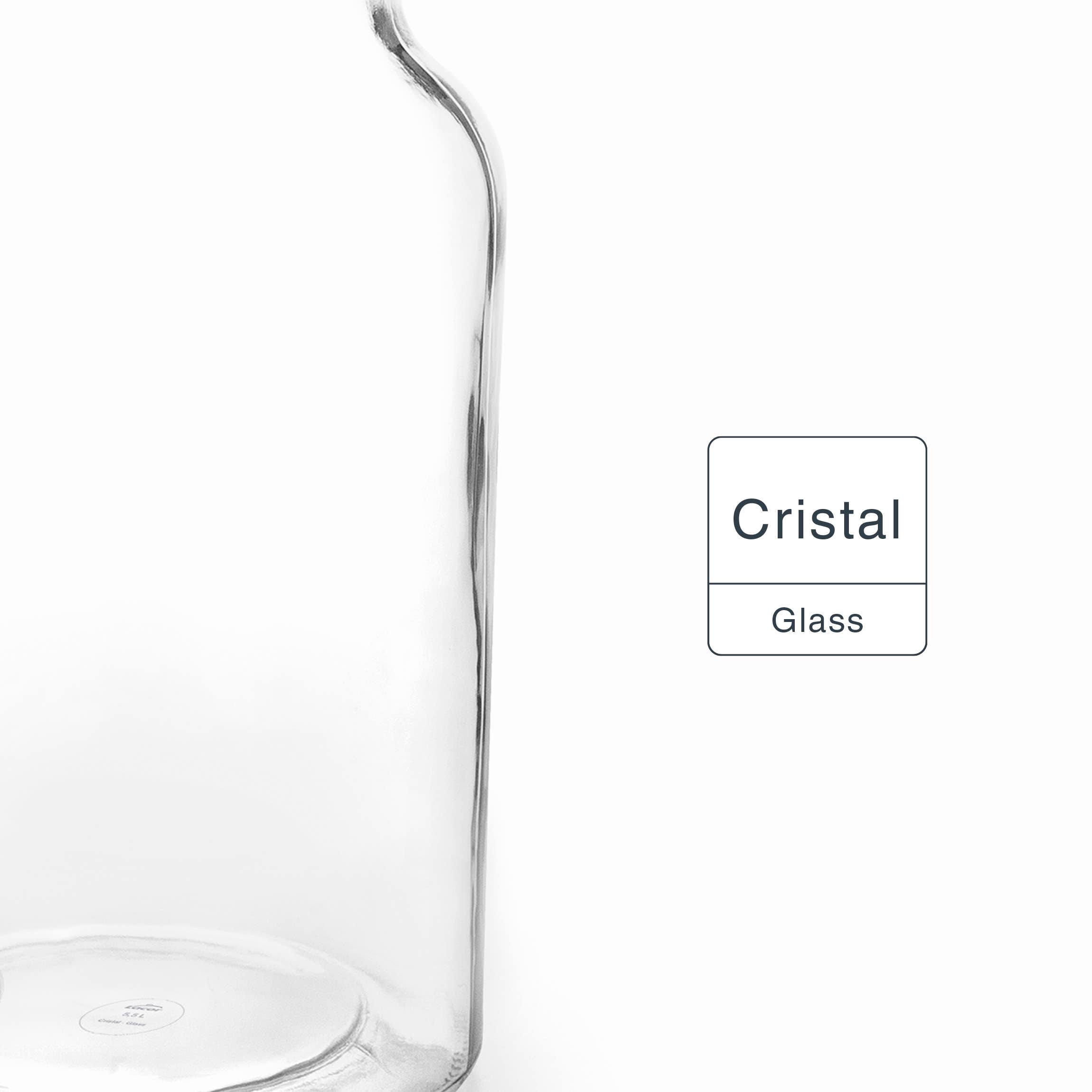 LACOR MENAJE PROFESIONAL S.L. - Vendita all'ingrosso Dispenser di bevande - Boccione dosatore in vetro di alta qualità da 5,5 L con rubinetto integrato4