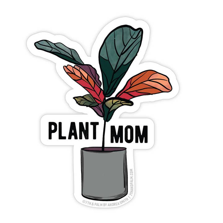 Pflanze Mama Vinylaufkleber für den Großhandel von 7th & Palm