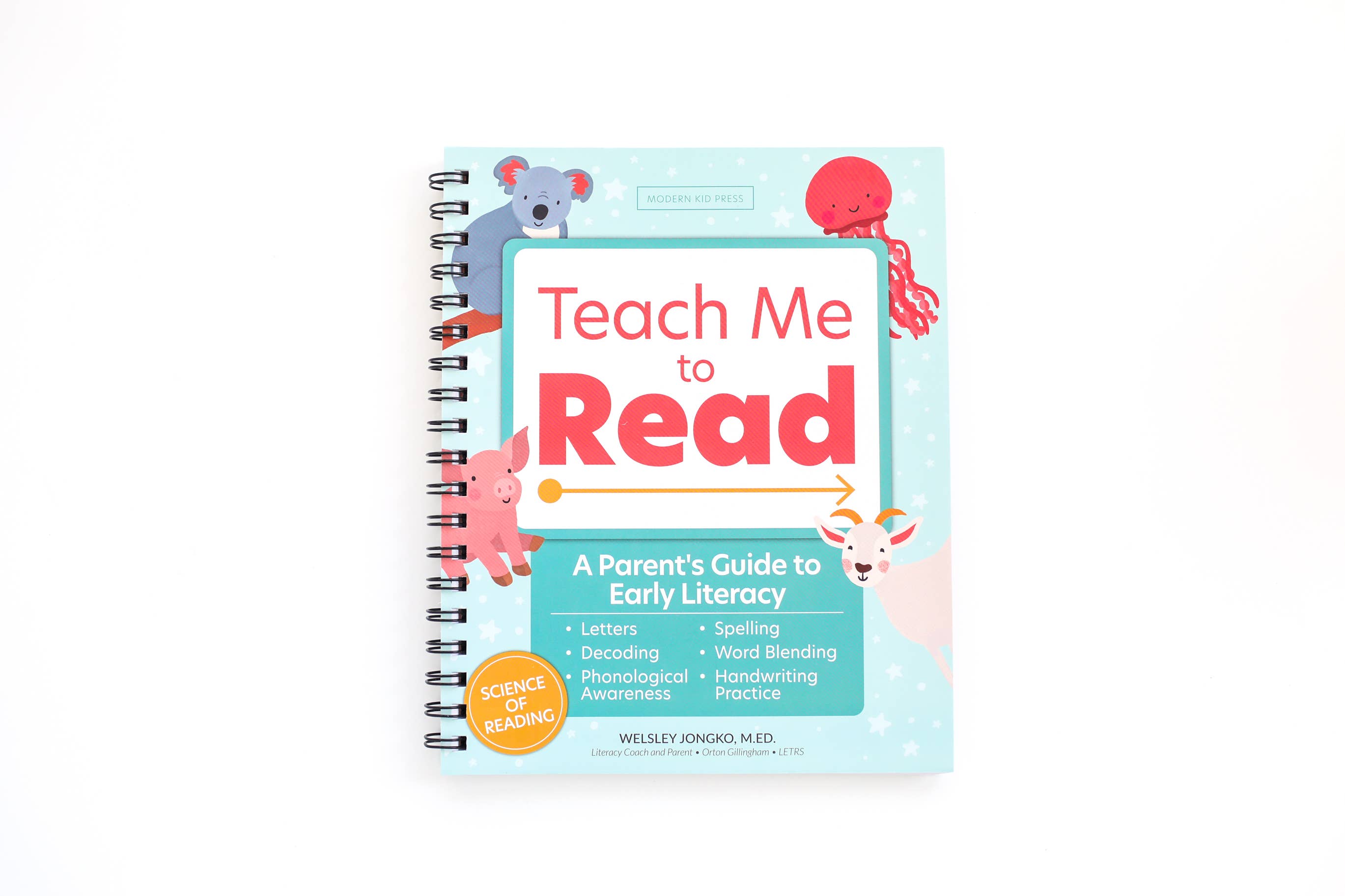 Paper Peony Press - Wholesale Education - Teach Me to Read: A Parent Guided Student Workbook for Kids0