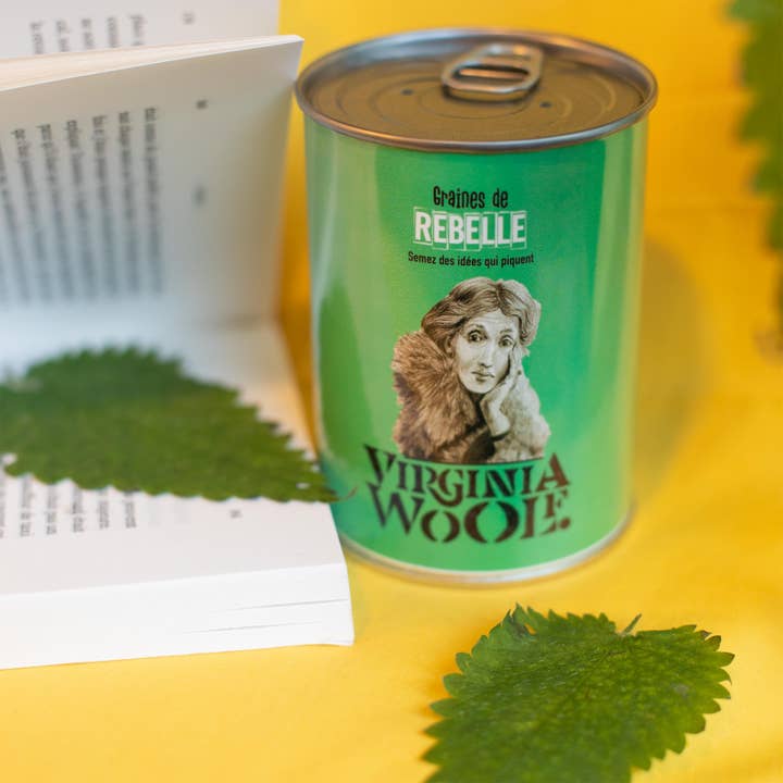 Kit Semente “Virgina Woolf” Made in France, em colaboração com por atacado de MauvaisesGraines