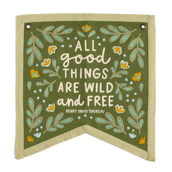Pippi Post - Wholesale Banner - Wild And Free Canvas Banner3