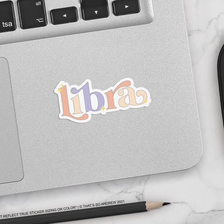 That’s So Andrew - Vente Autocollant - Autocollants rétro en vinyle Zodiac10