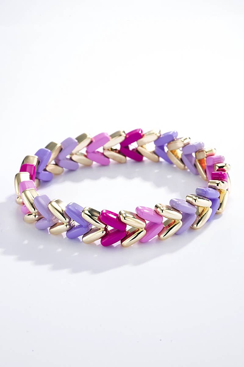 BYREN | ÉLINE L'ATELIER - Venta al por mayor Pulseras de cadenas y eslabones - Pulsera elástica de acero 324CP171