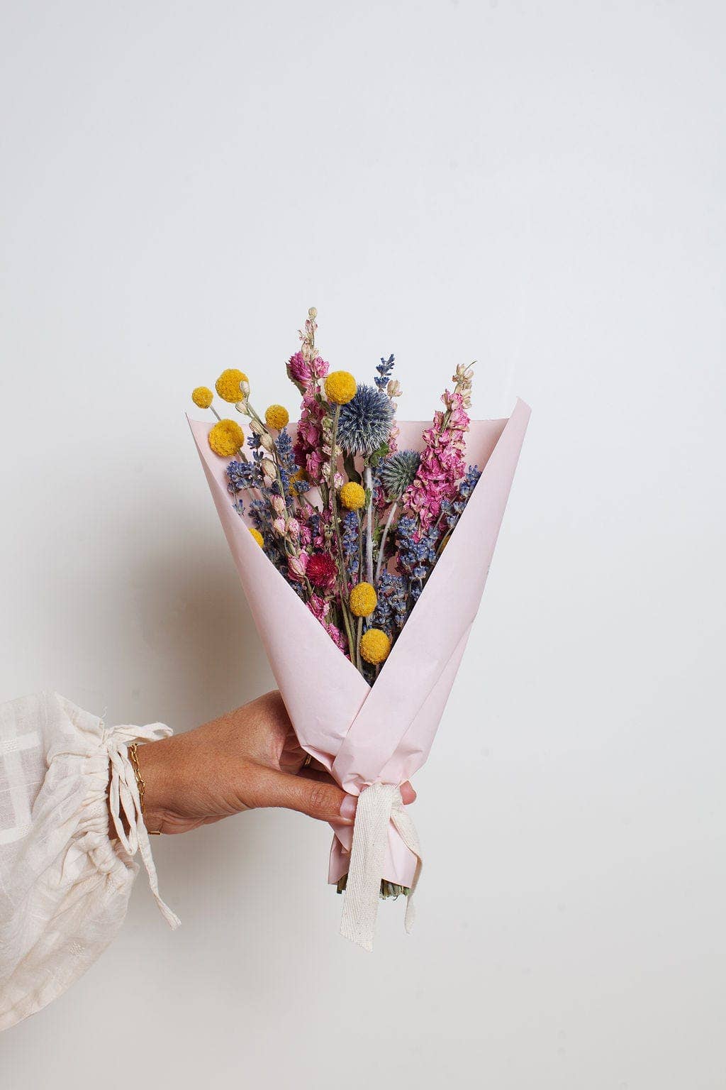 Idlewild Floral Co. - Wholesale Dried/Pressed Flowers - Bright Small Field Bouquet3