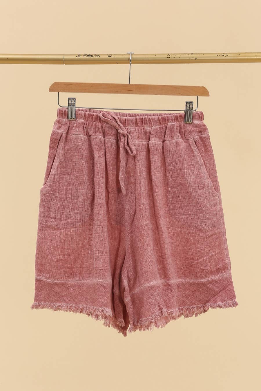 LÉA & LUC - Wholesale Shorts - Women's - Shorts in 50% cotton 50% linen REF. 1007837