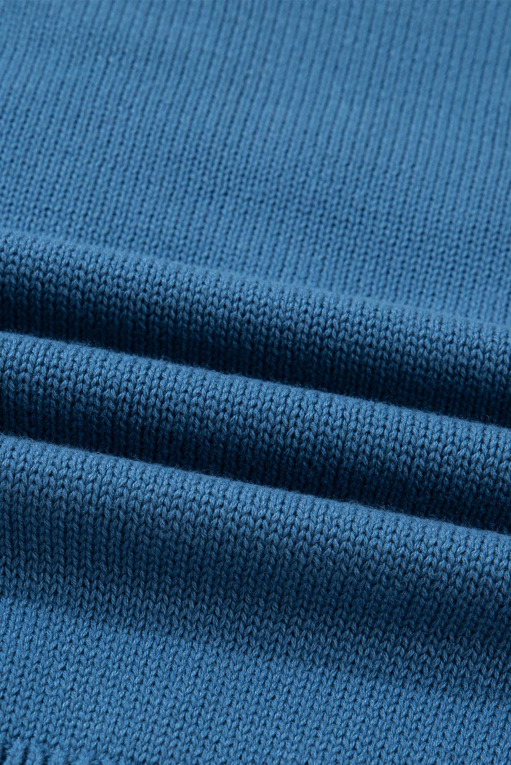 Dusk Blue Western Howdy Embroidered Crewneck Sweater for wholesale on Faire4