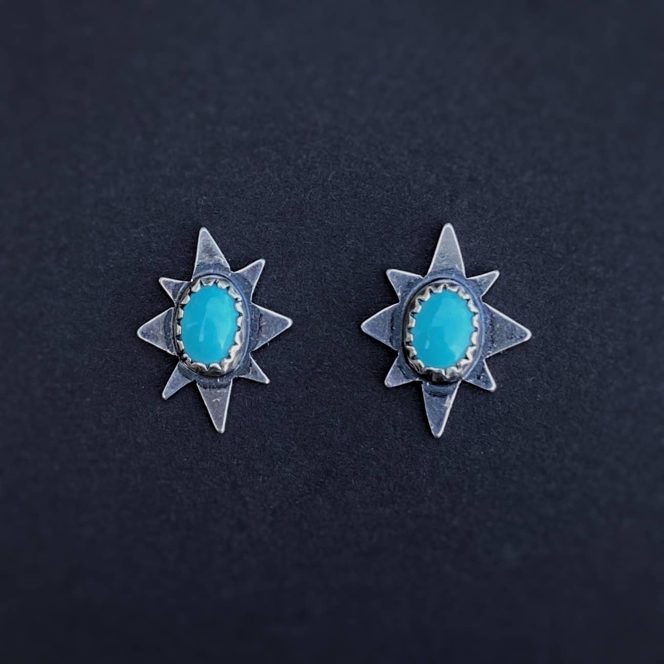 Blue and Blue - Wholesale Stud/Post Earrings - Polaris Studs - Turquoise6