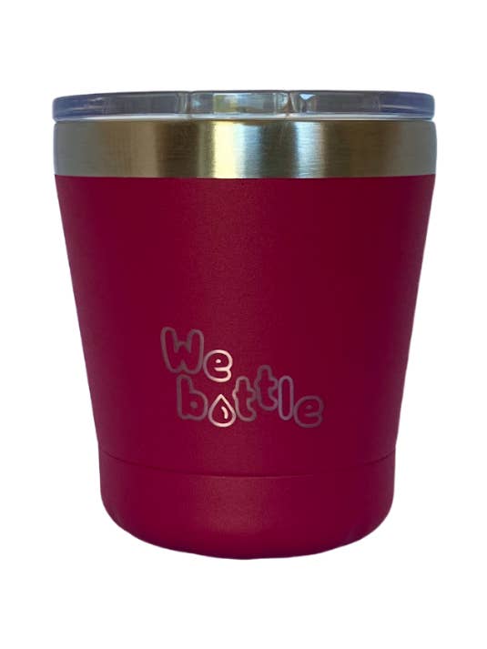 Tumbler 200ml Dark Pink for wholesale by We Bottle