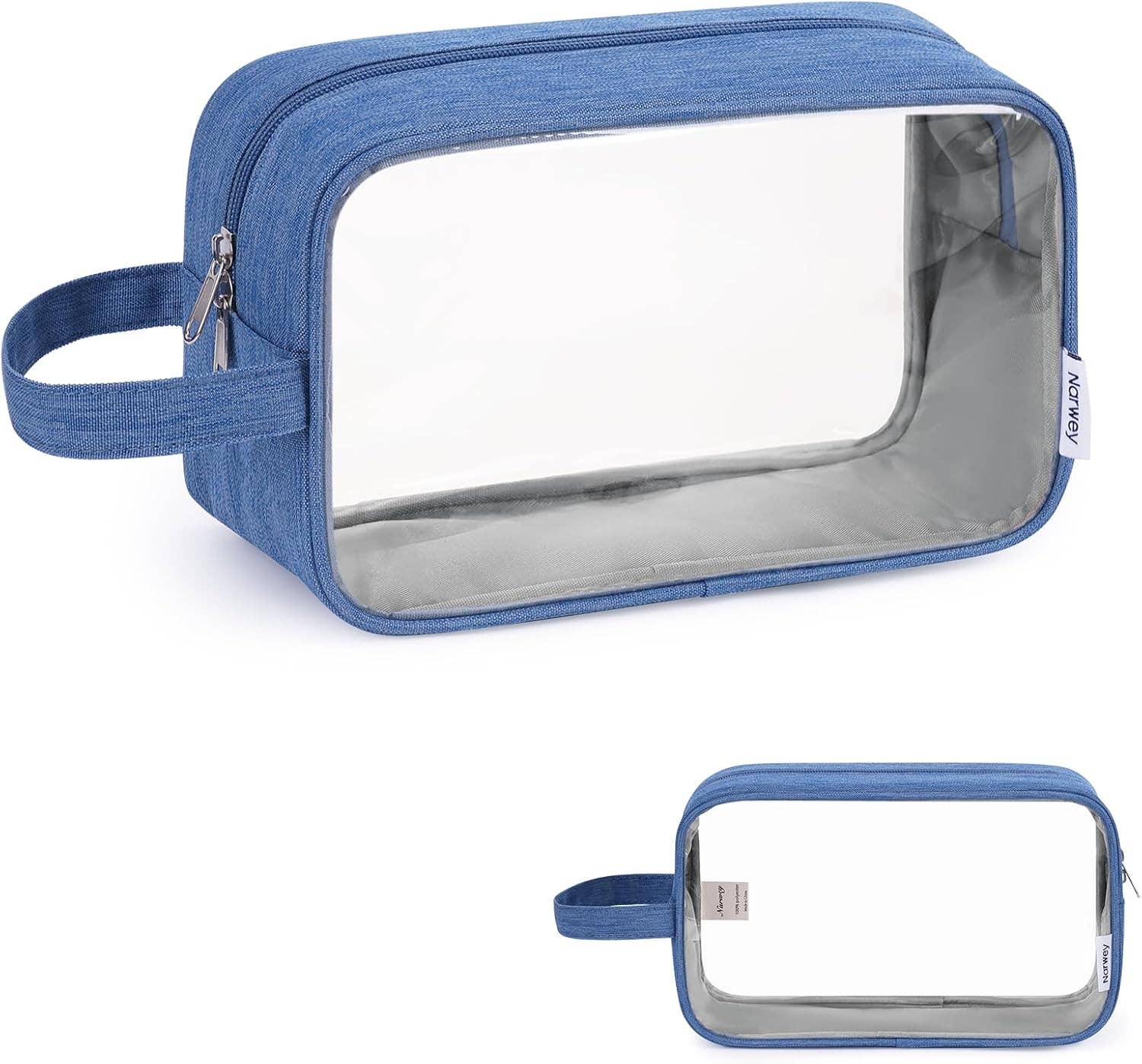 wandf - Wholesale Toiletry Bag - Women's - Clear Travel Toiletry Bag Makeup Bag Organizer with Zipper19