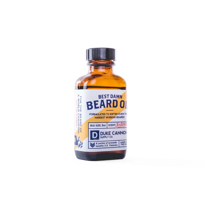 Duke Cannon – wholesale Beard styling product – Best Damn Beard Oil