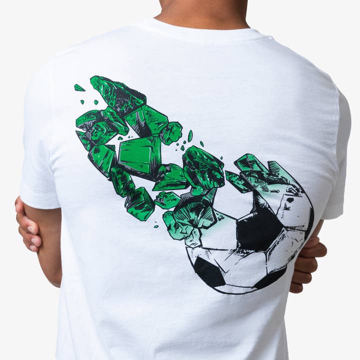 Montserrat Emerald Ball Graphic Tee for wholesale by BOL Football