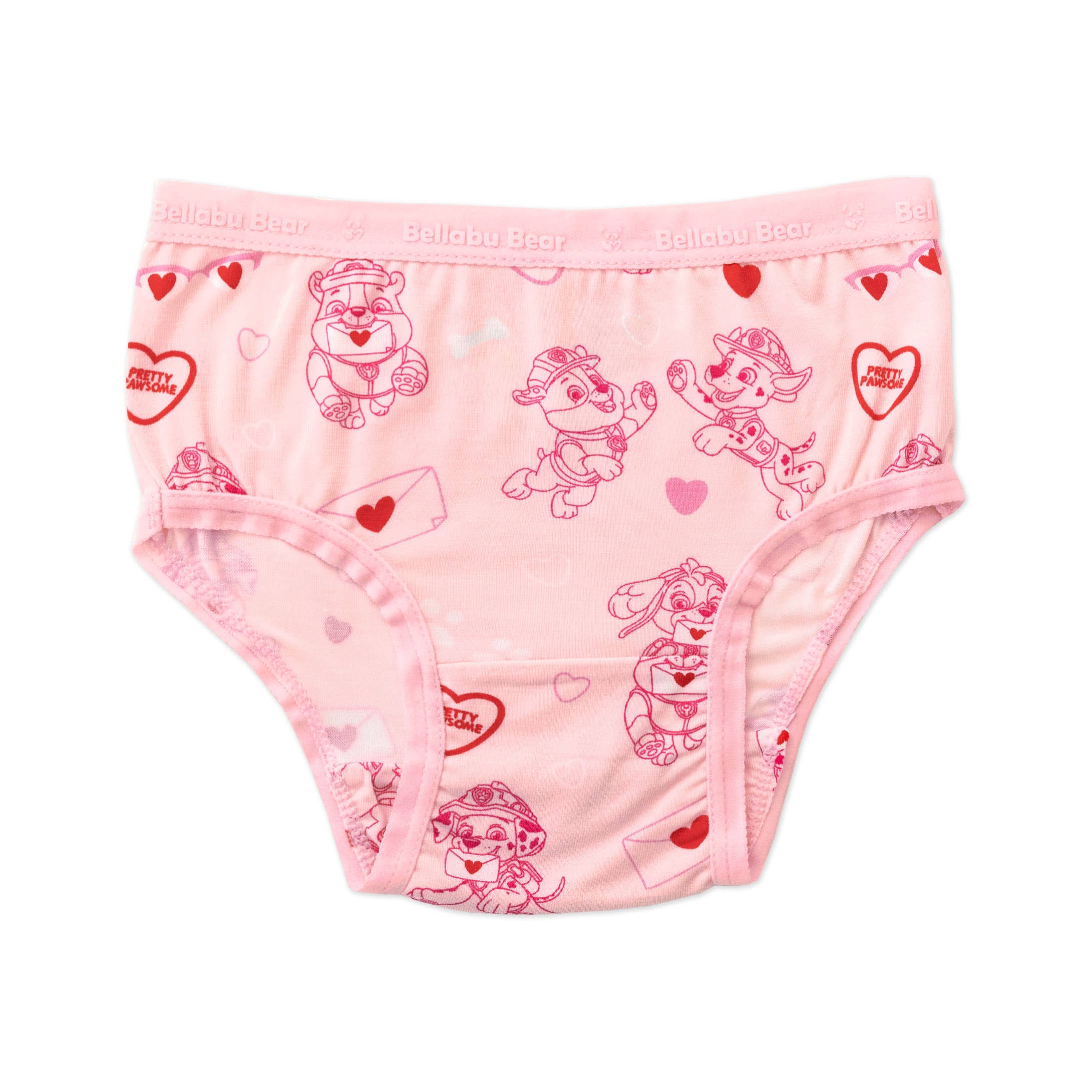 Bellabu Bear – wholesale Underwear – Child – PAW Patrol Girl's Bamboo Underwear 7-Pack3