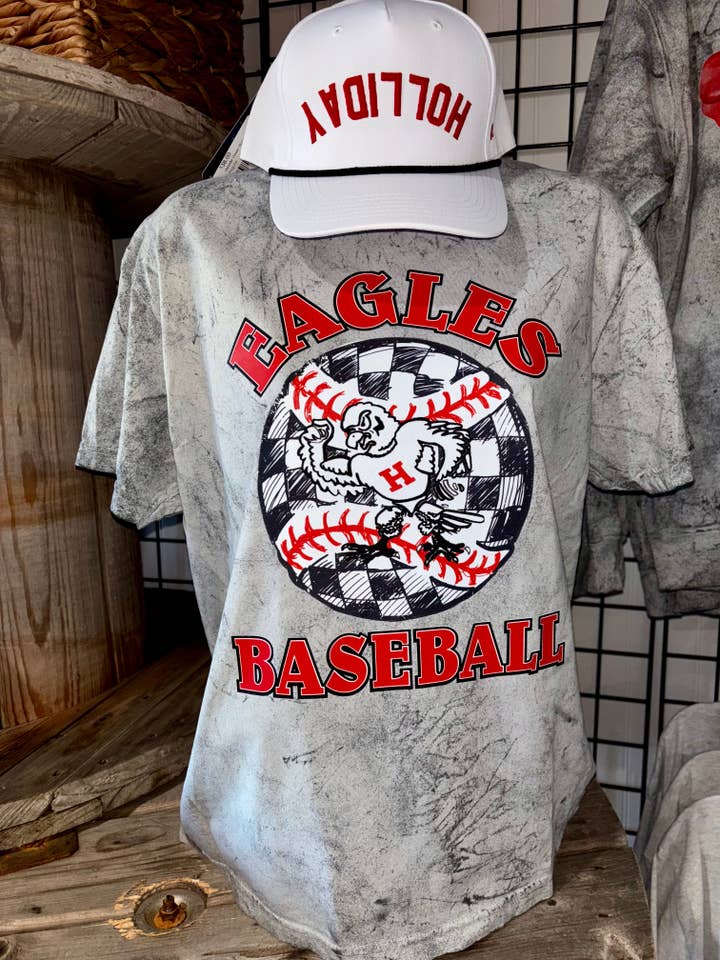 Camiseta personalizada de béisbol con cuadros y espíritu. para venta al por mayor de GypC Ink