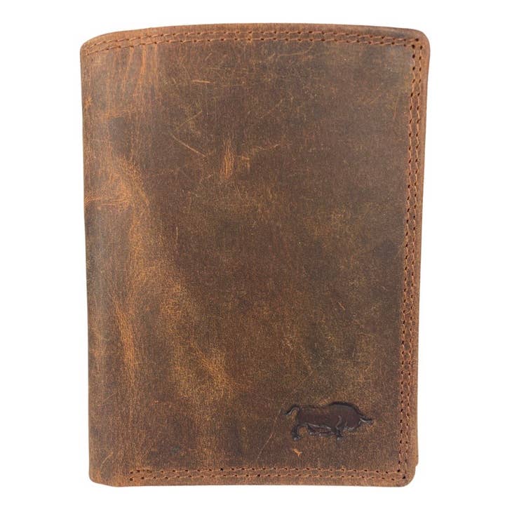 Arrigo - Vente Portefeuille – homme - Portefeuille homme en cuir de buffle - Portefeuille pliant - Protection RFID4