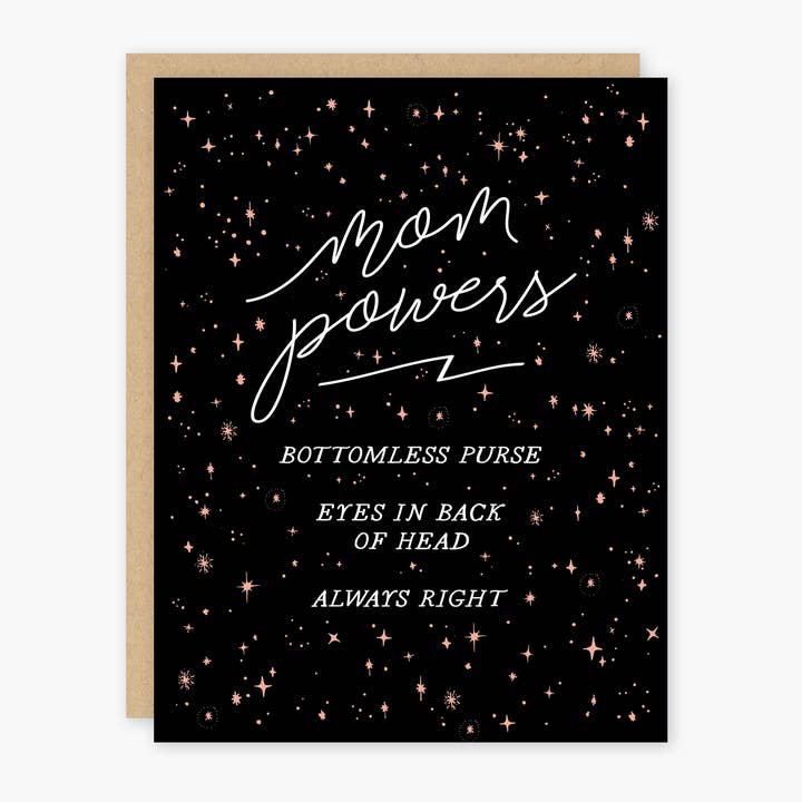 Mom Powers-kaart voor wholesale door Party of One