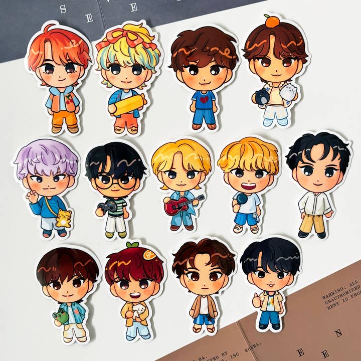 SEVENTEEN stickers for wholesale by shiinapop