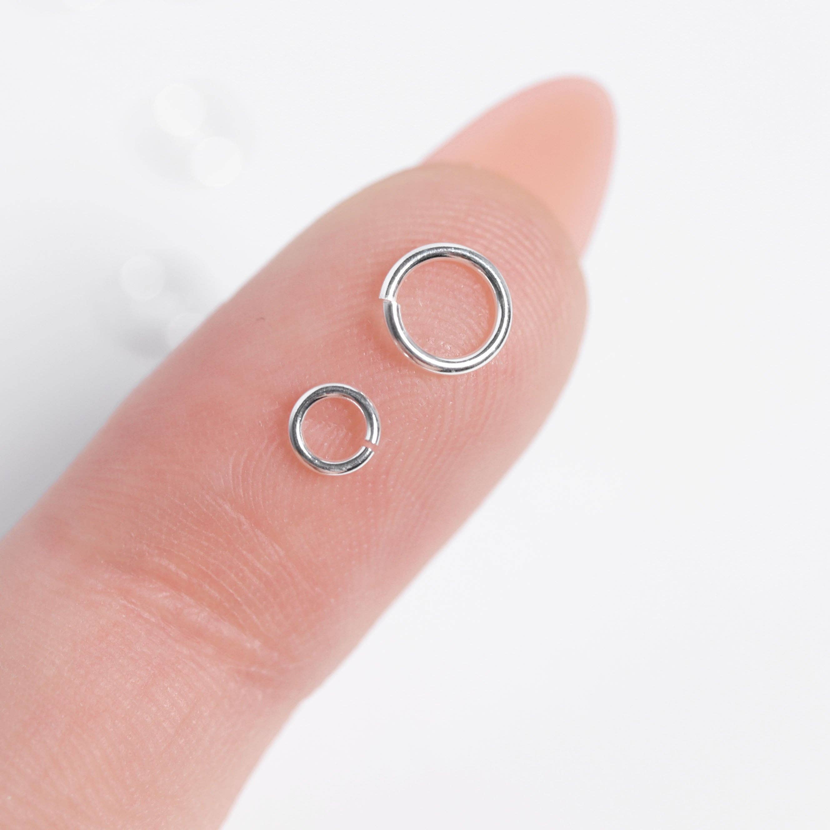 WJW - Wholesale Craft Supplies - 10 Pack Sterling Silver Open Jump Rings2