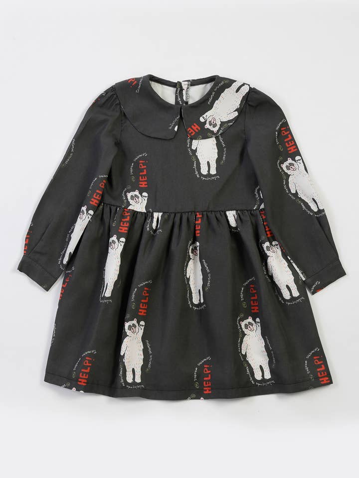 Bears Kid Dress para venta al por mayor de Pigs&Roses
