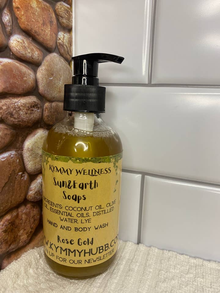 Savon de Castille en or rose pour la vente par Kymmy Wellness and Candles