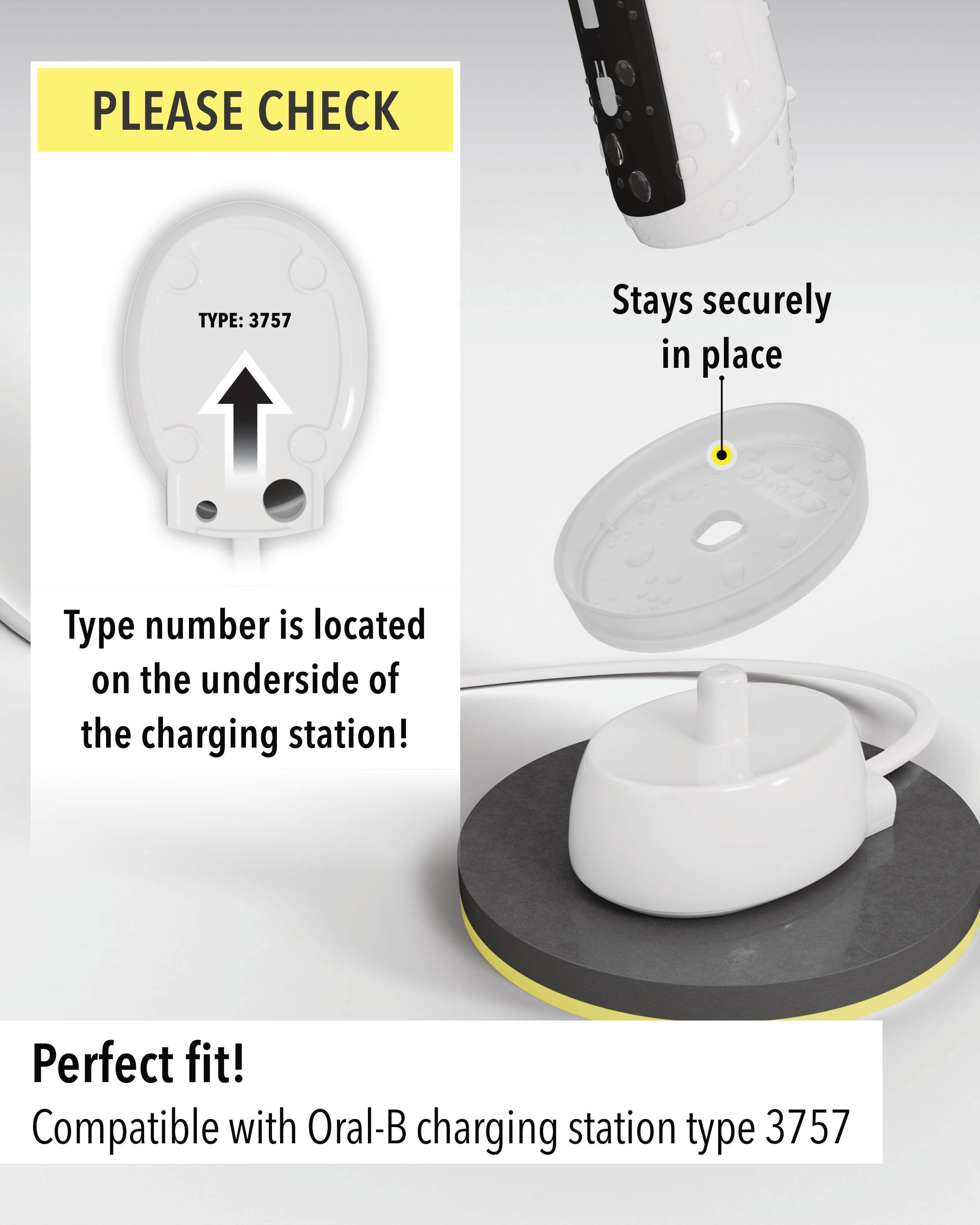 Qikfresh - Wholesale Toothbrush Holder - Silicone case for electric toothbrush charging stations0