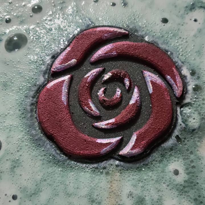 Beaty & The Beast Rose Bath Bomb for wholesale by Little Miss Ellie & Company