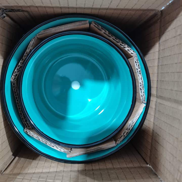 Blue Sky Clayworks - Wholesale Plant Pot - CAT FACE PLANTER 5" , 5"/6.5" NESTED WITH 781542