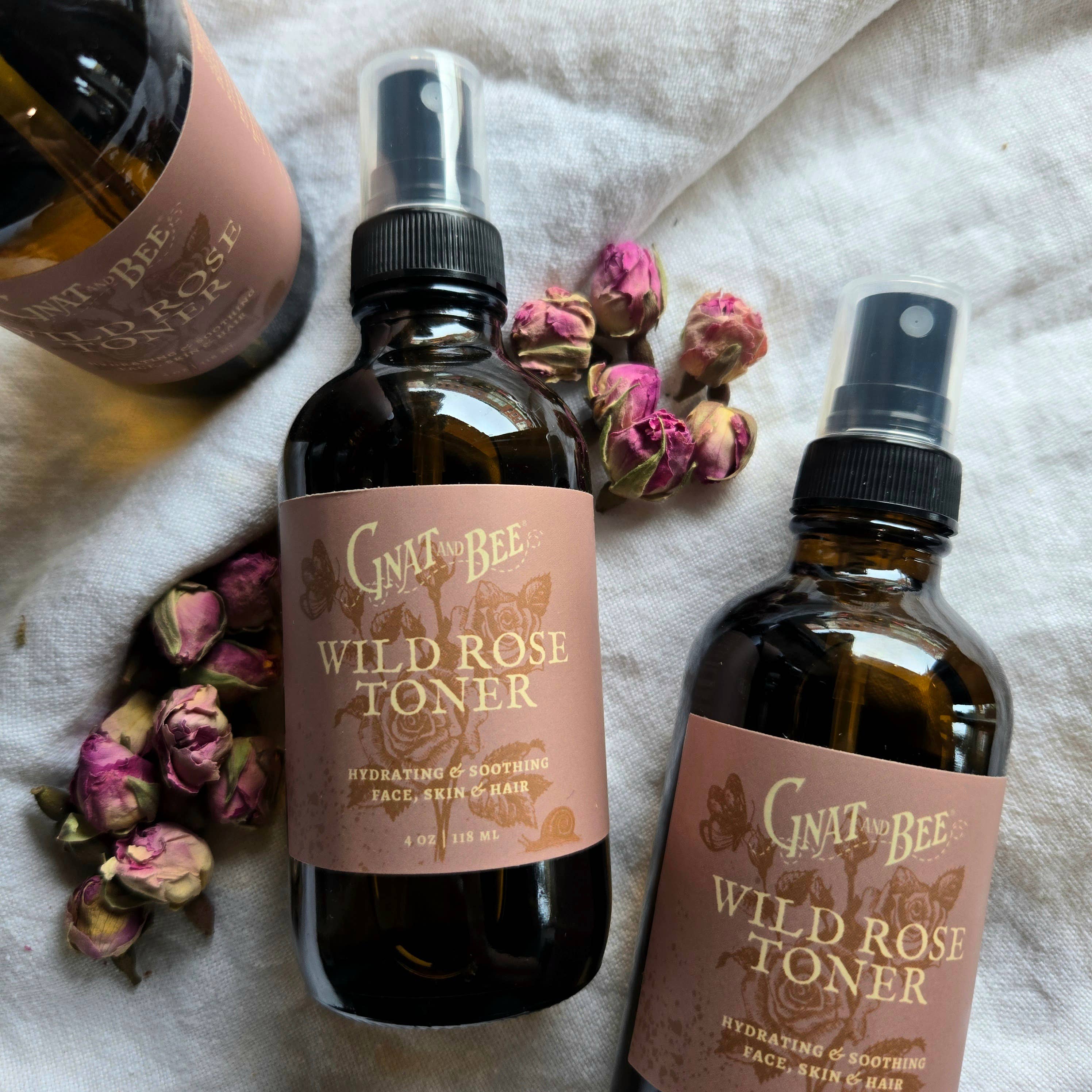 Gnat and Bee - Wholesale Face & Body Mist/Water - Wild Rose Toner2