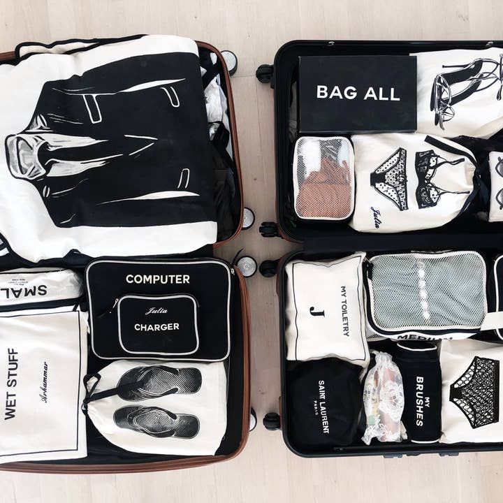 Bag-All - Wholesale Lingerie Set - Women's - London Lingerie Travel Bag, Cream5