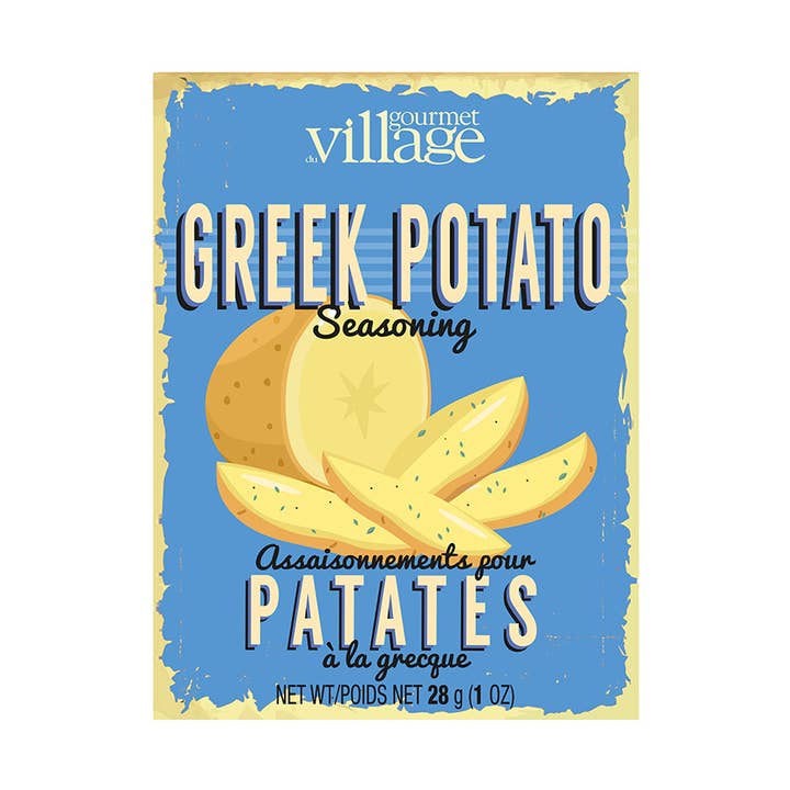 Seas Greek Potatoes Recipe Box for wholesale by Gourmet Du Village