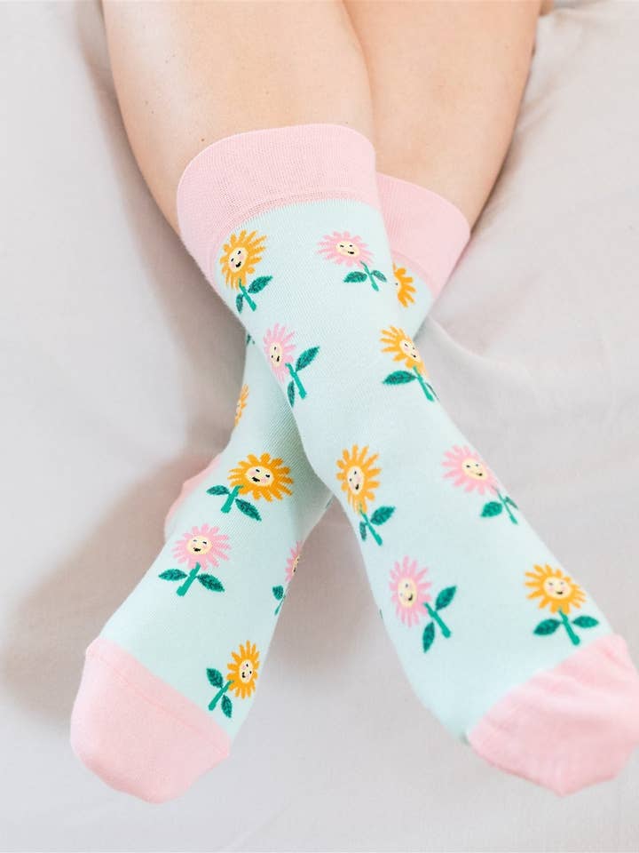 Joode - Wholesale Socks – Women's - Flower Socks1