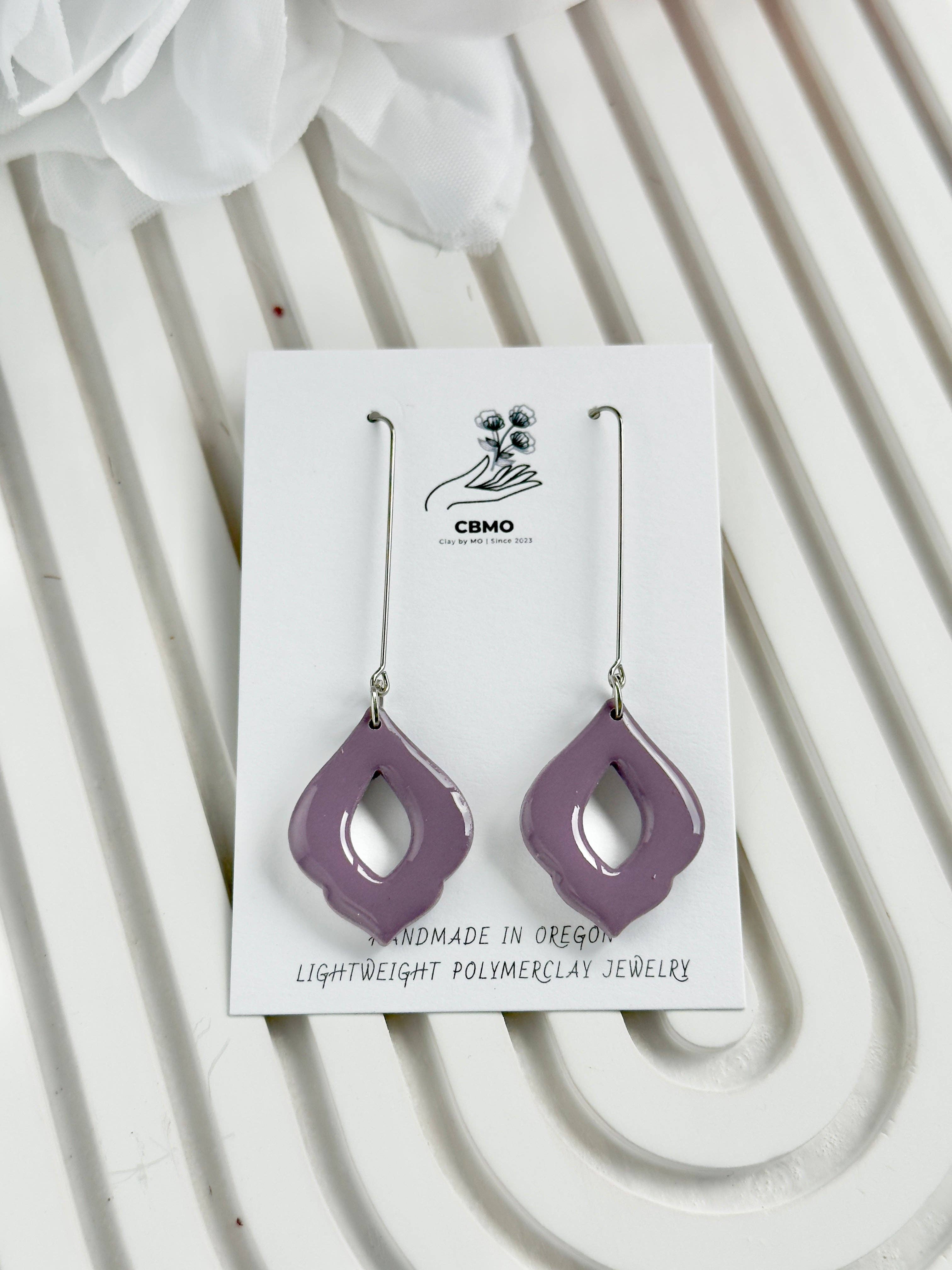 ClaybyMO - Wholesale Dangle Earrings - Floral Drop Dangles(Limited Edition)3