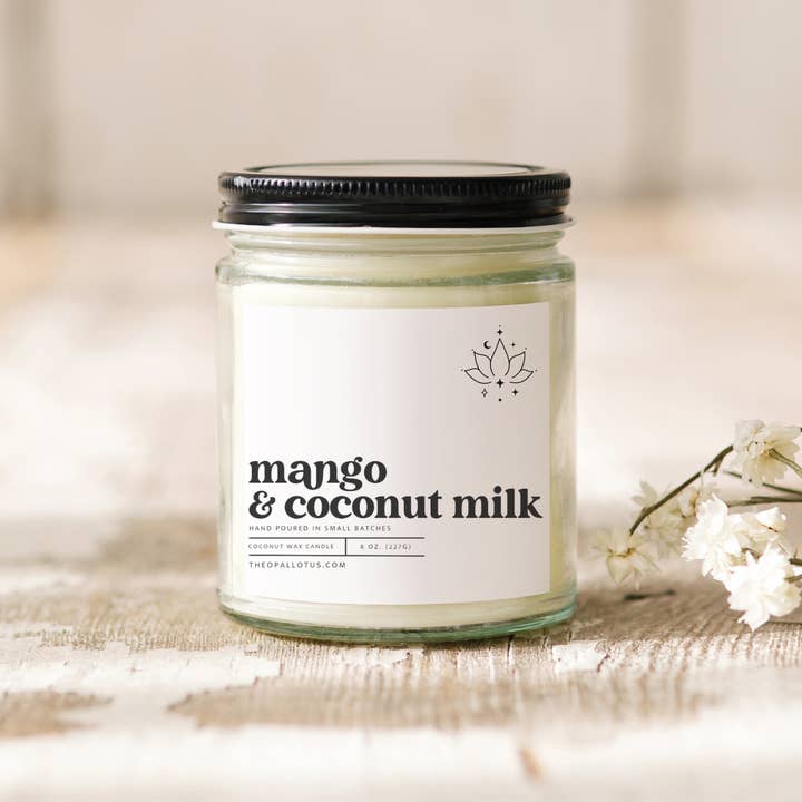 Mango & Coconut Milk for wholesale by The Opal Lotus