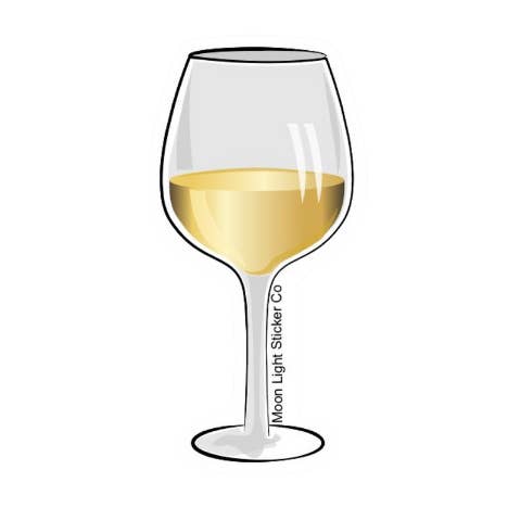 White Wine for wholesale by Moon Light Sticker Co