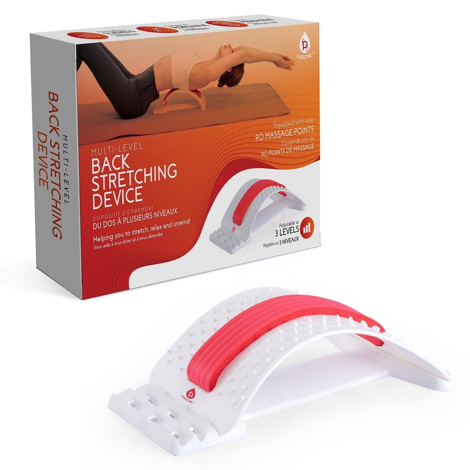 iReliev - Wholesale Body Massager - Back Stretching Device3