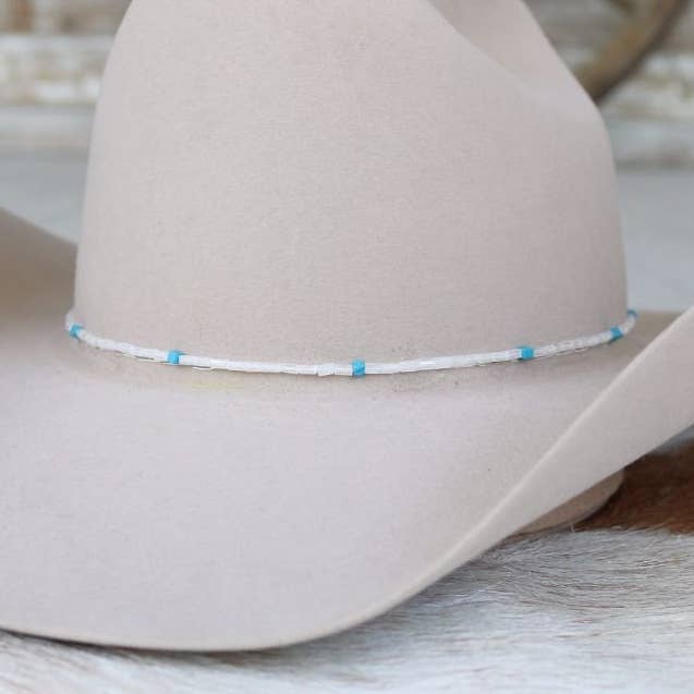 Willow Lane Hat Co. - Wholesale Hat Accessory - Women's - Western Beaded Hat Band - Celeste0