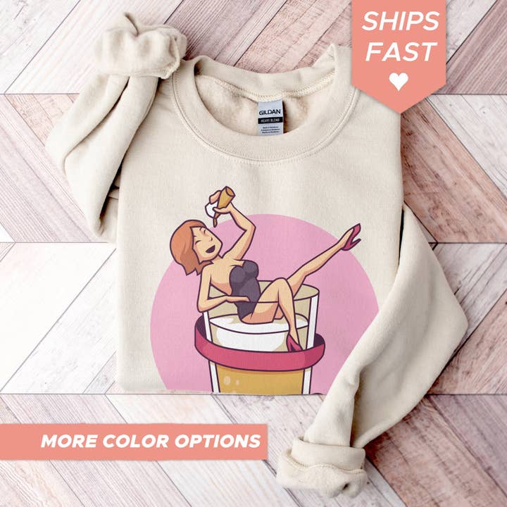 Oktoberfest Funny Sweatshirt: Alcohol Drinker Gift, Beer for wholesale by PositiveParty