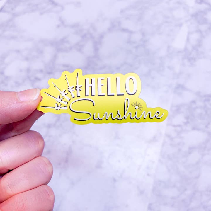Armed In Style - Wholesale Sticker - Hello Sunshine Sticker