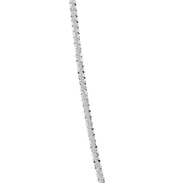 Human Design Studios - Wholesale Link & Chain Necklace - Diamond Cut Necklace Silver1