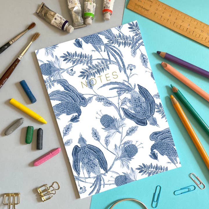 Emperor's Garden (porcelana) - Cuaderno A5 para venta al por mayor de Lydia Meiying